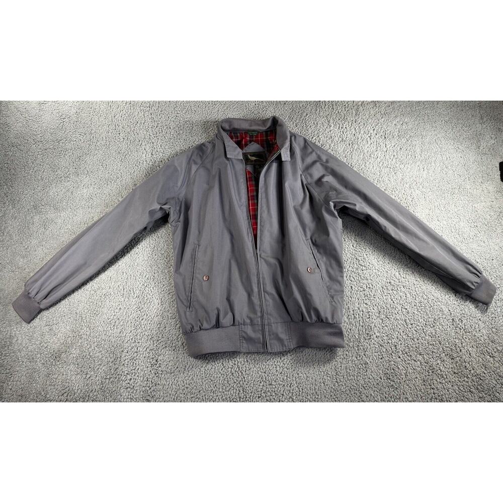 Vintage Field‎ And Stream Bomber Jacket Men Large Long Plaid Lined Grandapa